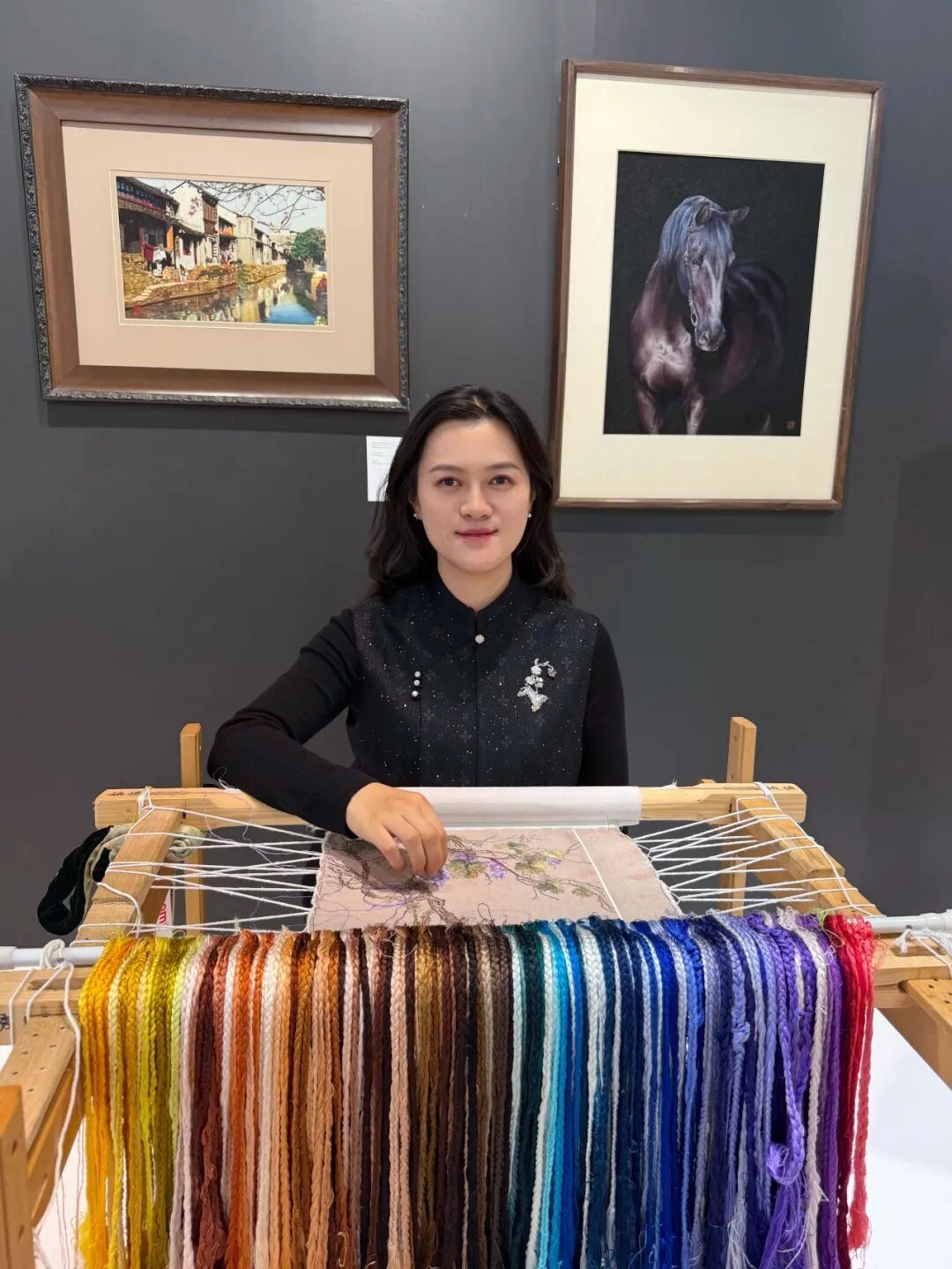 中国姚绣站上巴黎大展C位